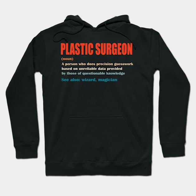 Plastic Surgeon Definition Vintage Hoodie by penbreasts
